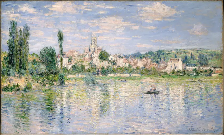 Vétheuil in Summer  (1880) by Claude Monet
